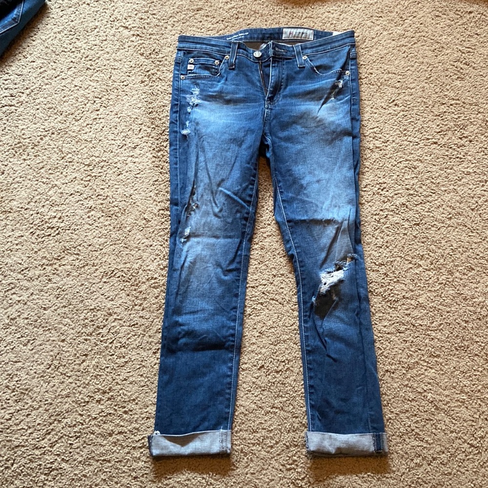 AG cropped jeans